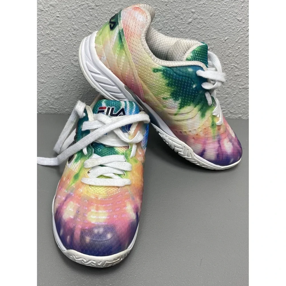 Fila Axilus 2 Energized Tennis Womens Multi Athletic Shoes Size 6 (5TM00626-78)